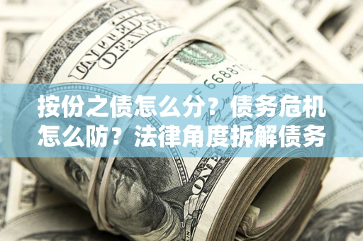 北京按份之债怎么分？债务危机怎么防？法律角度拆解债务分配与风险自保指南