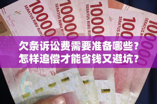 北京欠条诉讼费需要准备哪些？怎样追偿才能省钱又避坑？