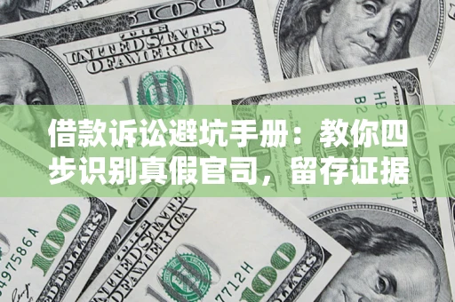 北京借款诉讼避坑手册：教你四步识别真假官司，留存证据不踩雷