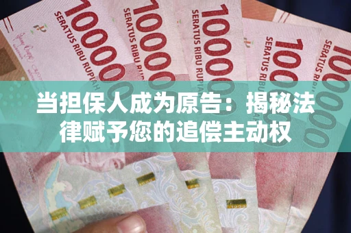 北京当担保人成为原告:揭秘法律赋予您的追偿主动权 北京当担保人成为原告:揭秘法律赋予您的追偿主动权