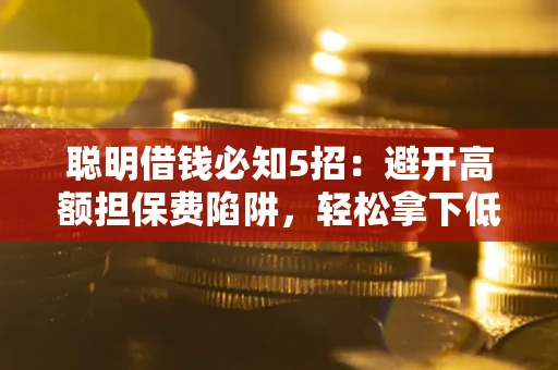 北京聪明借钱必知5招：避开高额担保费陷阱，轻松拿下低息贷款